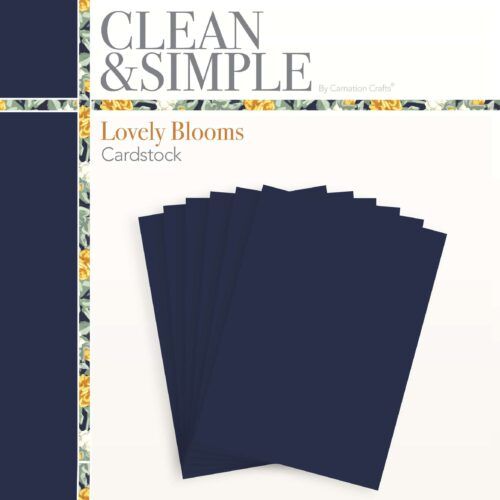 Clean & Simple Lovely Blooms Cardstock