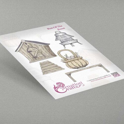 Carnation Crafts Run of The Roost Die Set