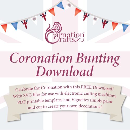 Carnation Crafts Coronation Bunting Download