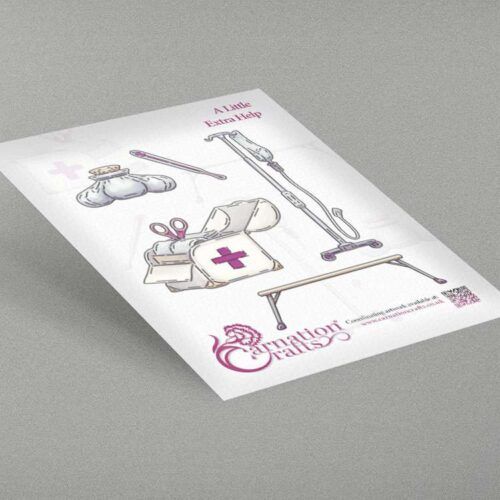 Carnation Crafts A Little Extra Help Die Set