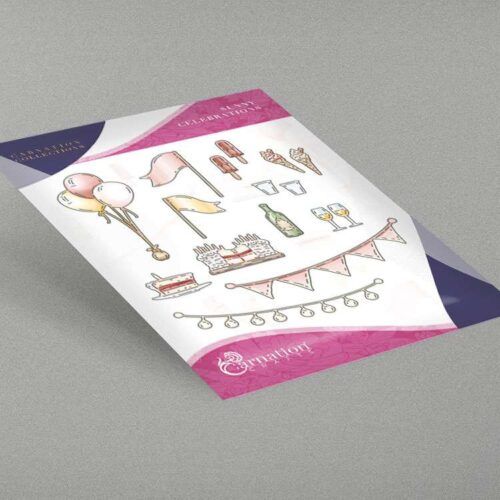 Carnation Crafts Sunny Celebrations Die Set