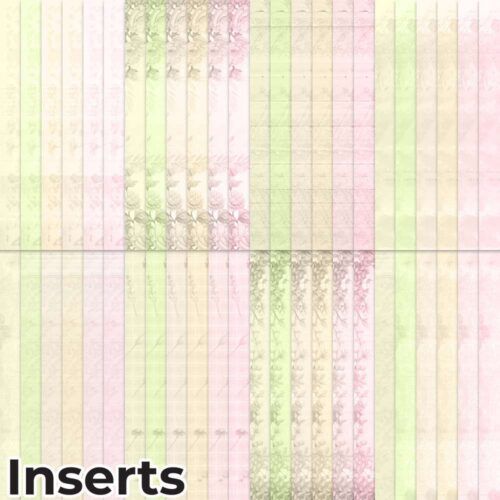 Carnation Crafts Summer Cascades Insert Papers Download
