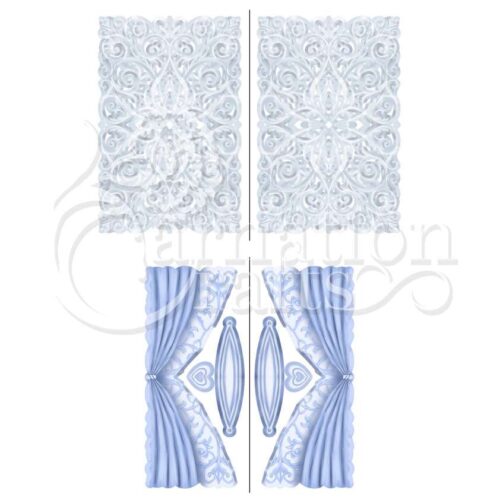 Carnation Crafts A Little Bit Fancy Card Shape Vignette Downloads - Vignette 2