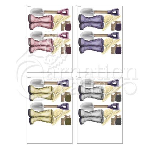 Carnation Crafts Character & Charm USB I Dig You Additional Vignette Downloads
