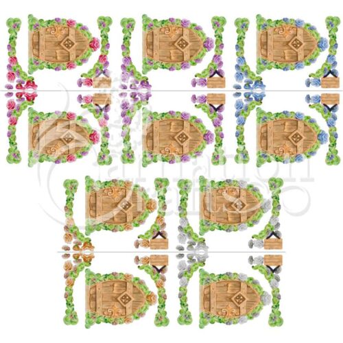 Carnation Crafts Fairy Door Vignette Downloads