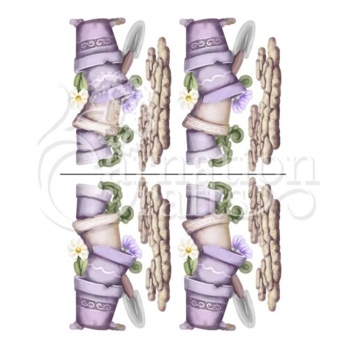 Carnation Crafts Cracks & Pots Vignette Downloads - Vignette 3