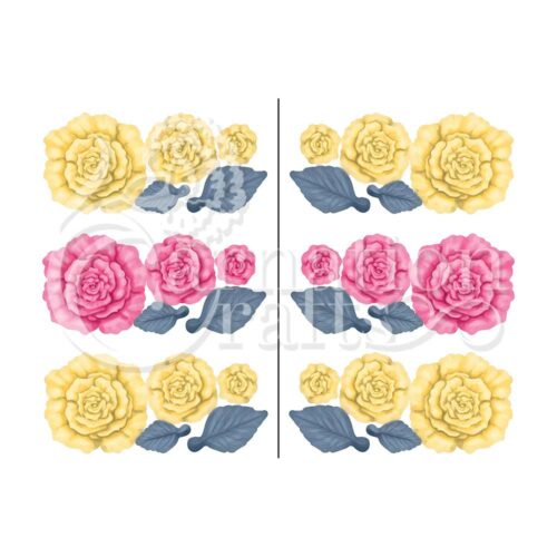 Carnation Crafts Vintage Dreams Vintage Blooms Vignette Fresh Blooms Bonus Download