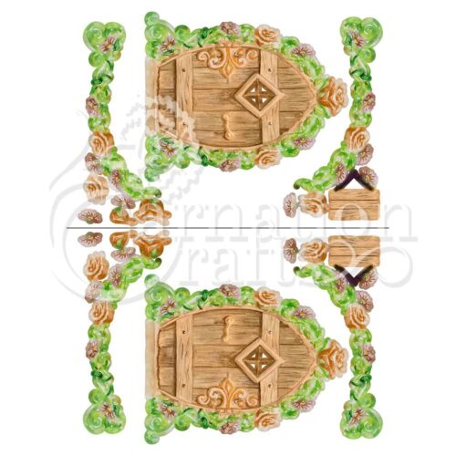 Carnation Crafts Fairy Door Vignette Downloads - Vignette 4