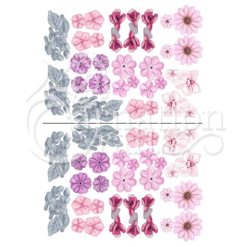 Carnation Crafts Flower Accents Vignette 1 -5 Download Collection - Vignette 2