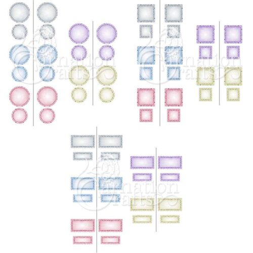 Carnation Crafts Silver Birch Frames Collection Complete Colourway Download