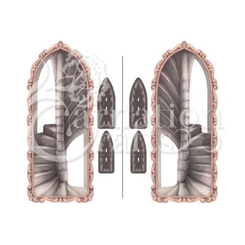 Carnation Crafts Secret Staircase Vignette Downloads - Vignette 5