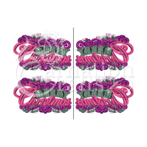 Carnation Crafts Merry Christmas Vignette Downloads - Vignette 6
