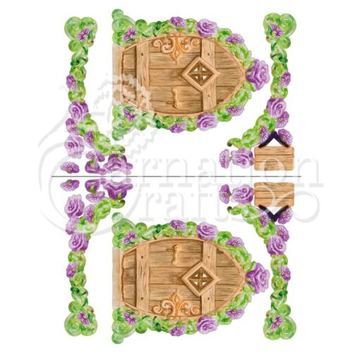Carnation Crafts Fairy Door Vignette Downloads - Vignette 2