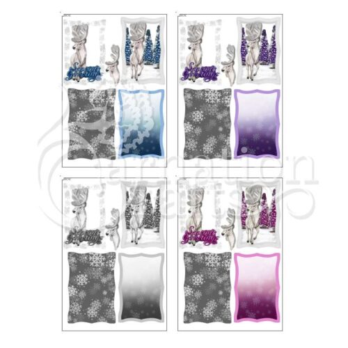 Carnation Crafts Carnation Christmas USB Quick Card Season's Greetings Additional Vignette Downloads