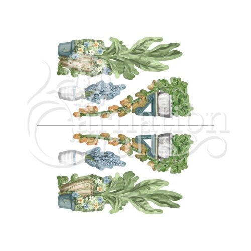 Carnation Crafts Fresh Flora Vignette Downloads - Vignette 2