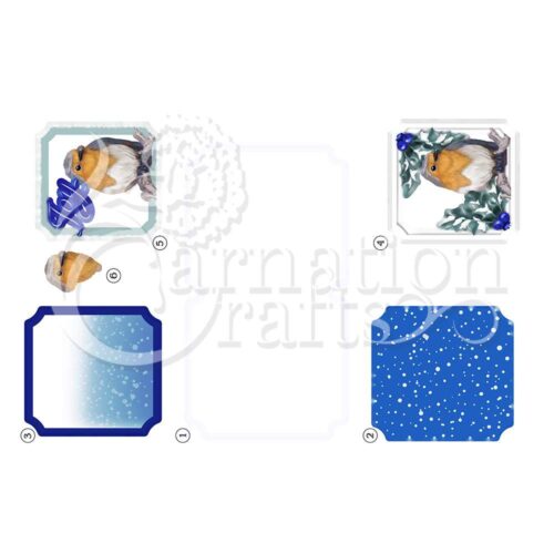 Carnation Crafts Joys of Christmas Quick Card Vignette Downloads - Vignette 2