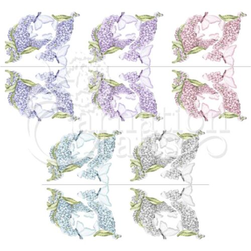 Carnation Crafts Faint Flutter Vignette Downloads