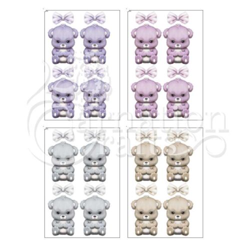 Carnation Crafts Happy & Heartfelt USB Beau The Bear Additional Vignette Downloads