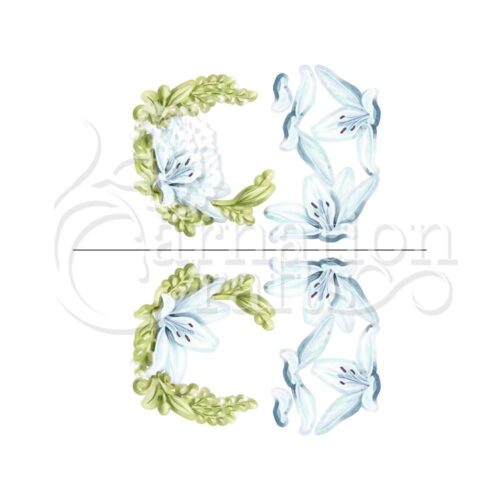 Carnation Crafts Loving Lily Vignette Downloads - Vignette 3