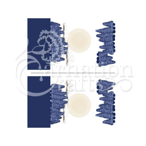 Carnation Crafts Over The Trees Vignette Downloads - Vignette 2