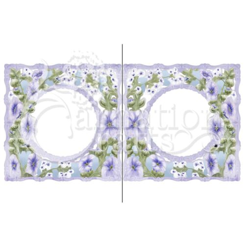 Carnation Crafts Floral Best Wishes Vignette Downloads - Vignette 3