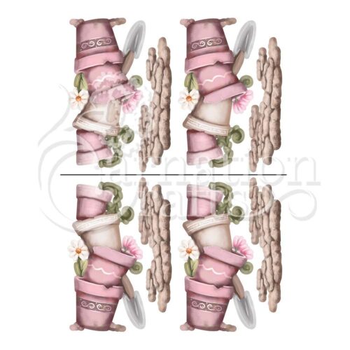 Carnation Crafts Cracks & Pots Vignette Downloads - Vignette 2