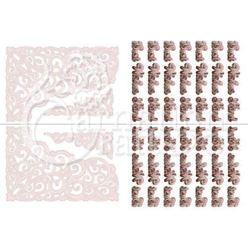Carnation Crafts Sweeping Card Shape Vignette Downloads - Vignette 3