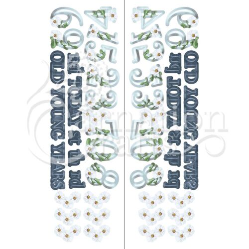 Carnation Crafts Not Just A Number Vignette Downloads - Vignette 4