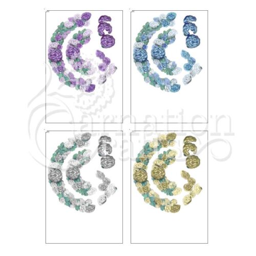 Carnation Crafts Wild & Wonderful USB Half & Half Circle Additional Vignette Downloads