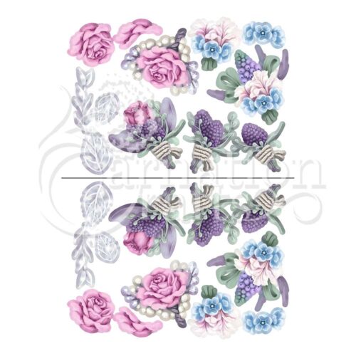 Carnation Crafts Corsage Vignette Peace & Quiet Bonus Download