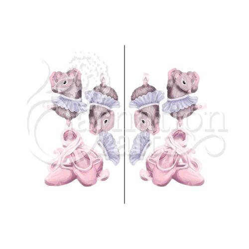 Carnation Crafts On Point Vignette Downloads - Vignette 1