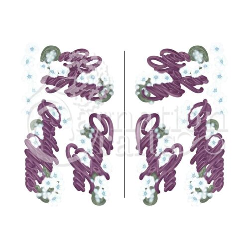 Carnation Crafts Said With A Flourish Vignette Downloads - Vignette 2