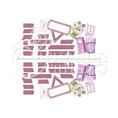 Carnation Crafts A Little Something Vignette Downloads - Vignette 2