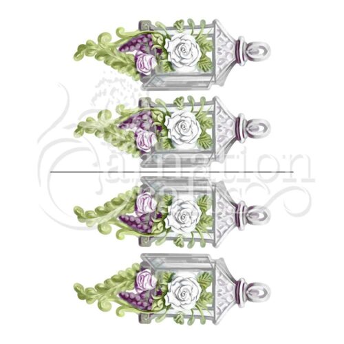 Carnation Crafts Floral Lantern Vignette Downloads - Vignette 4