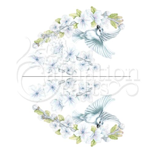 Carnation Crafts Feathered Fancy Vignette Downloads - Vignette 4