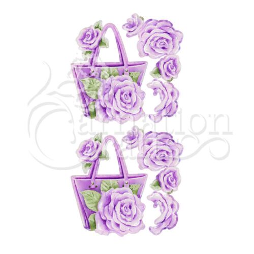 Carnation Crafts Rose Handbag Vignette Downloads - Vignette 3