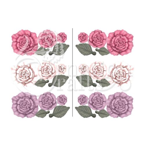Carnation Crafts Vintage Dreams Vintage Blooms Vignette Downloads - Vignette 3