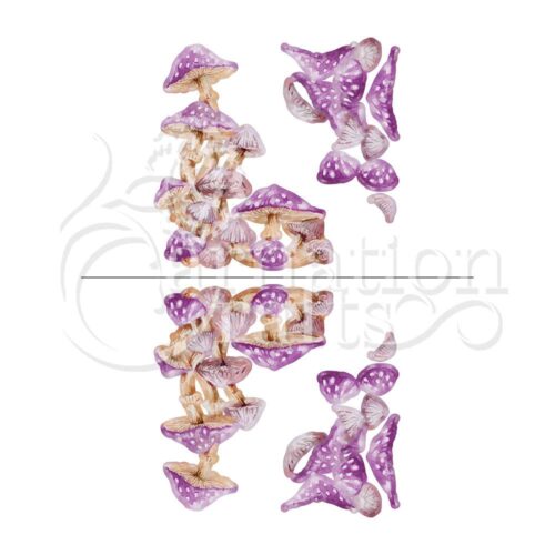Carnation Crafts Toadstool Flurry Vignette Downloads - Vignette 2