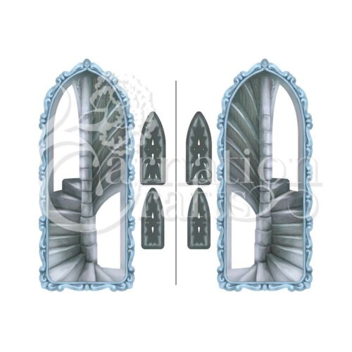Carnation Crafts Secret Staircase Vignette Downloads - Vignette 2