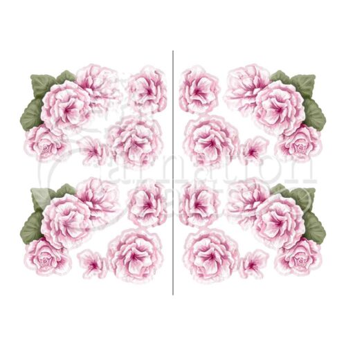 Carnation Crafts Begonia Vignette Downloads - Vignette 3