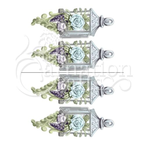 Carnation Crafts Floral Lantern Vignette Downloads - Vignette 3