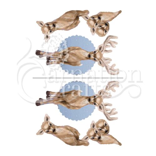 Carnation Crafts White Tail Vignette Downloads - Vignette 6