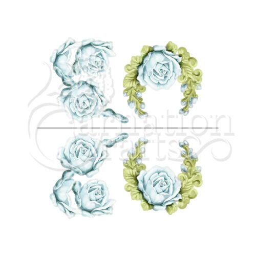 Carnation Crafts Remembrance Rose Vignette Downloads - Vignette 3