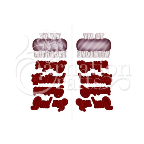 Carnation Crafts For Him Vignette Downloads - Vignette 5