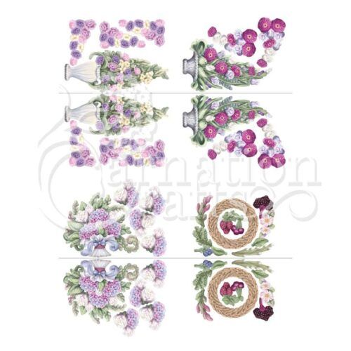 Carnation Crafts Vernal Blooms Collection Original Colourway Vignette Download