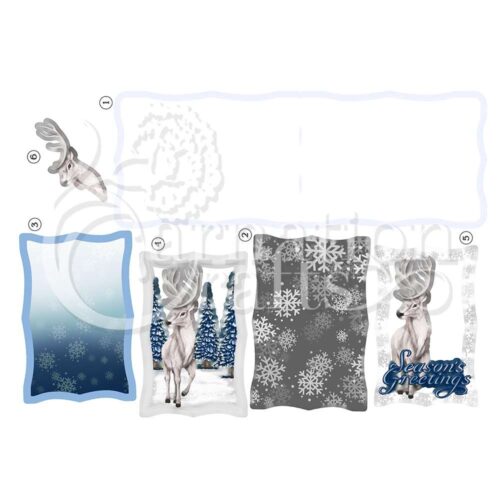 Carnation Crafts Season's Greetings Quick Card Vignette Downloads - Vignette 2