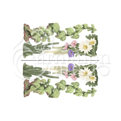 Carnation Crafts Wild Blooms Vignette Downloads - Vignette 1