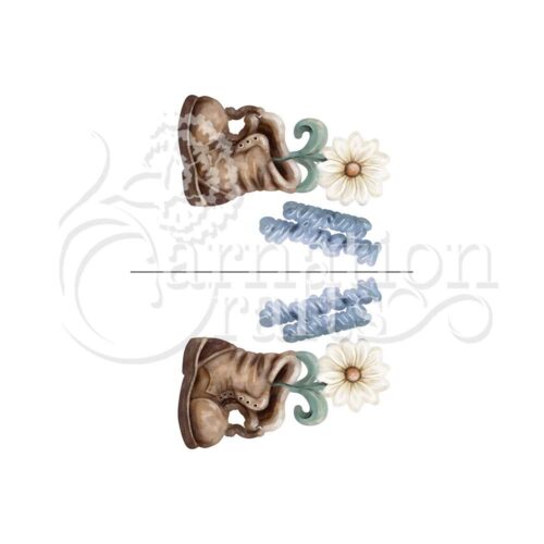Carnation Crafts Lost Boot Vignette Downloads - Vignette 3