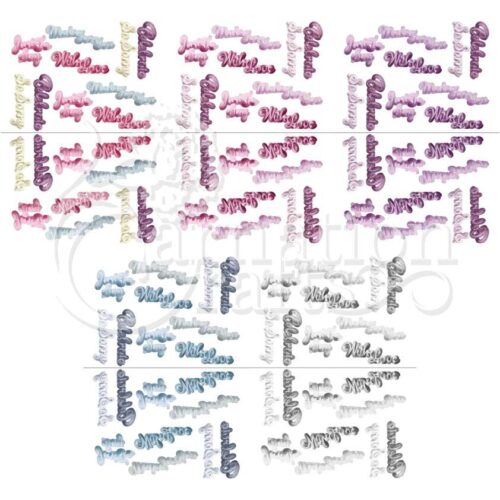 Carnation Crafts Just To Say Sentiments Vignette Downloads