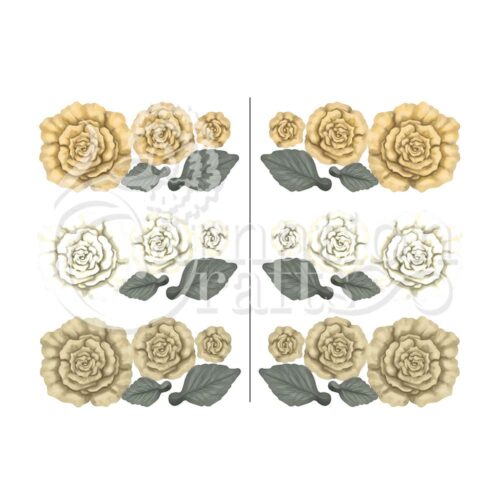 Carnation Crafts Vintage Dreams Vintage Blooms Vignette Downloads - Vignette 5